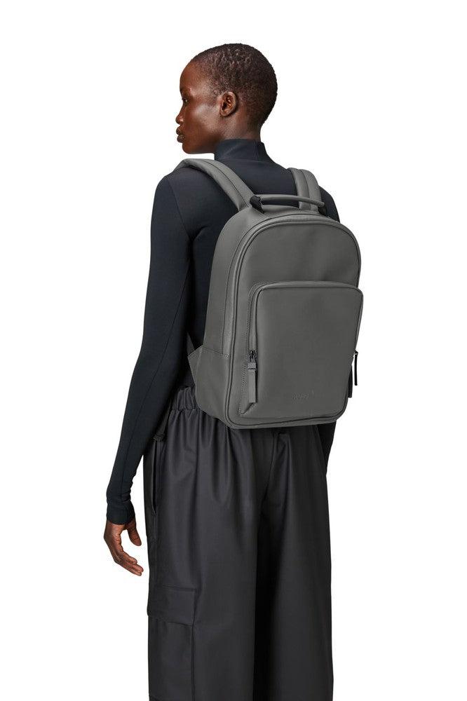 Rains BOOK Daypack W3 Grey-Ryggsekker-BagBrokers