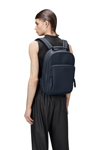 Rains BOOK Daypack W3 Navy-Ryggsekker-BagBrokers