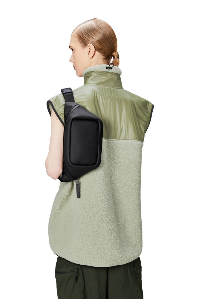 Rains Bum Bag Mini W3 Black-rumpetaske-BagBrokers