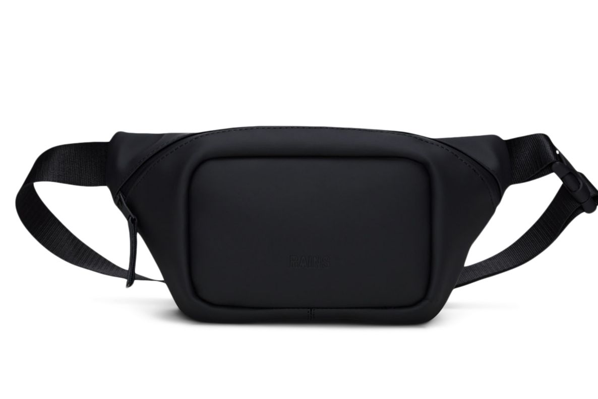 Rains Bum Bag Mini W3 Black-rumpetaske-BagBrokers