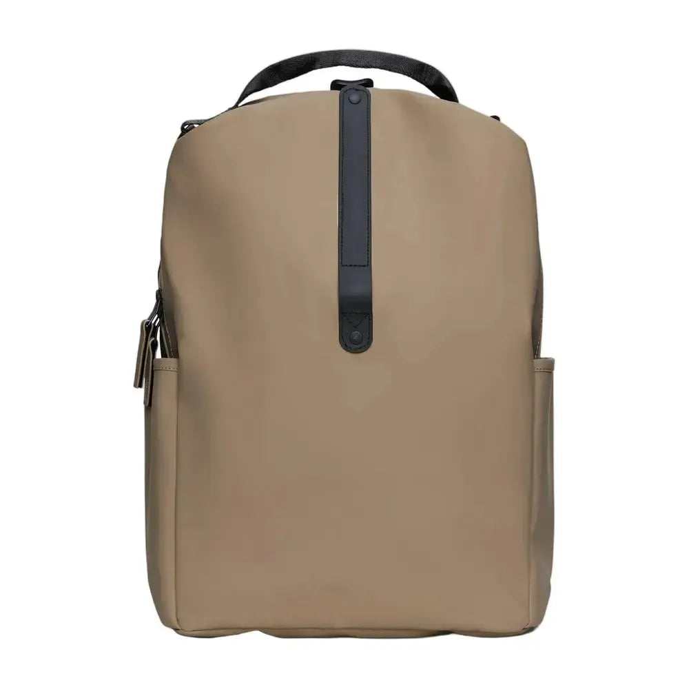Rains Clip Front Backpack W3 Beige-Ryggsekker-BagBrokers