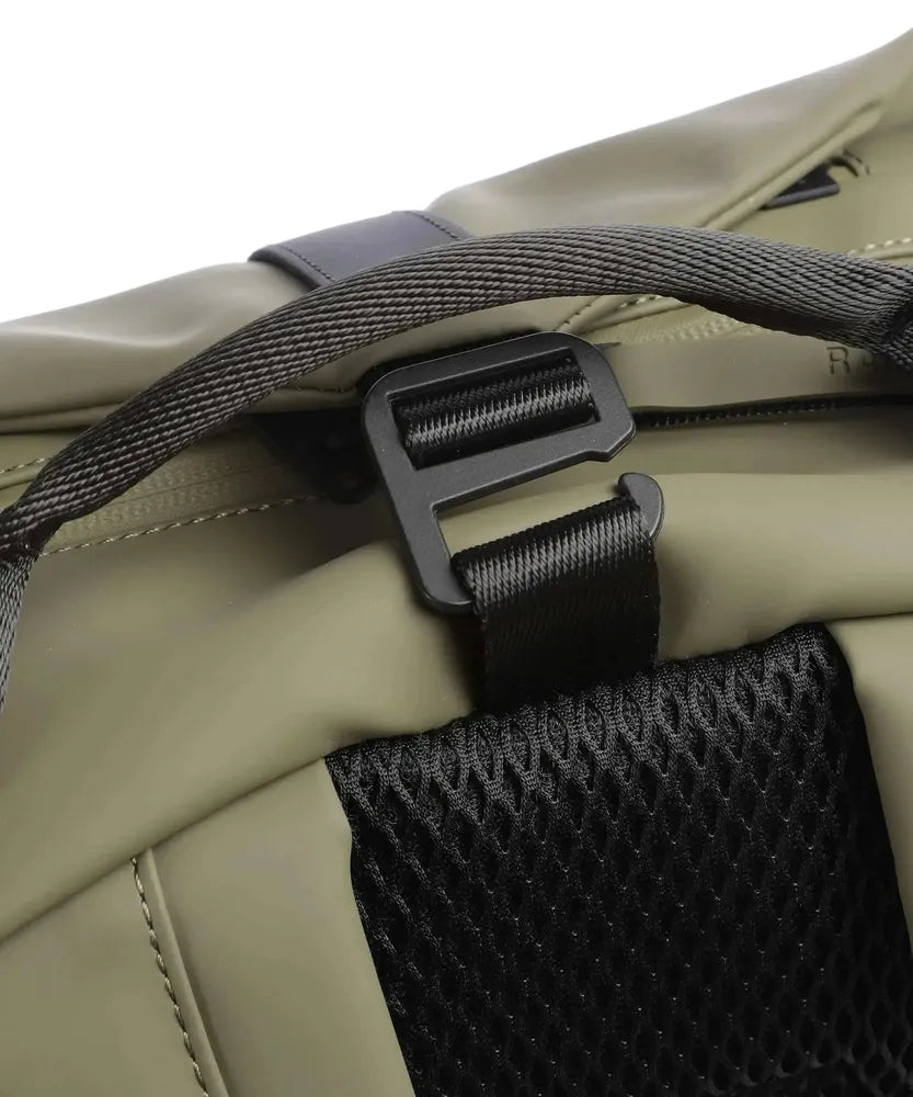 Rains Clip Front Backpack W3 Marsh-Ryggsekker-BagBrokers