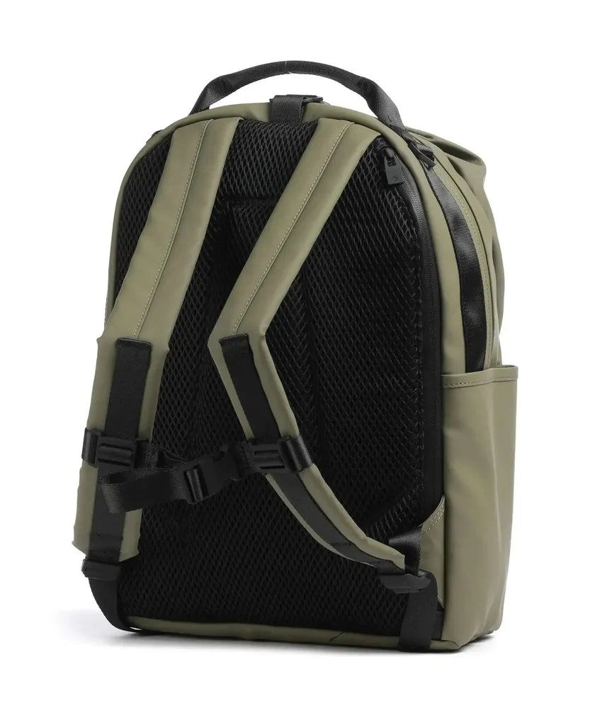 Rains Clip Front Backpack W3 Marsh-Ryggsekker-BagBrokers
