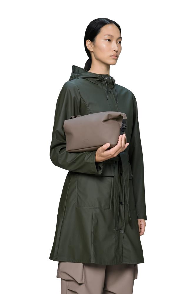 Rains Hilo Wash Bag W3 Toalettmappe Cinder-Toalettmappe-BagBrokers