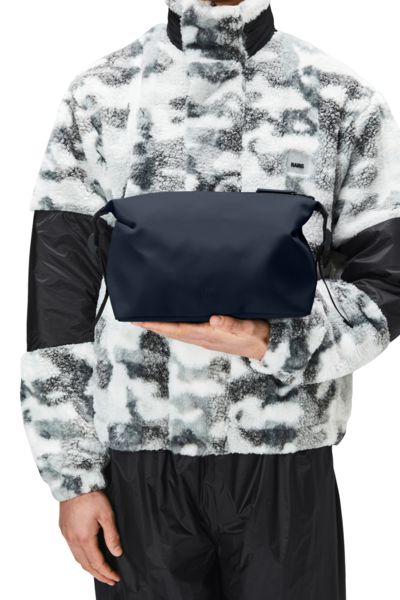 Rains Hilo Wash Bag W3 Toalettmappe Navy-Toalettmappe-BagBrokers