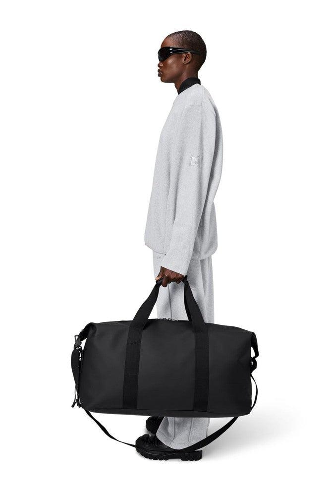 Rains Hilo Weekend Bag Large W3 47 liter Black-Bagger-BagBrokers