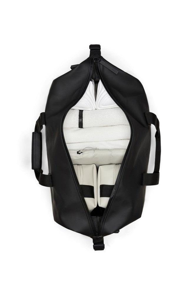 Rains Hilo Weekend Bag W3 37 liter Black-Bagger-BagBrokers