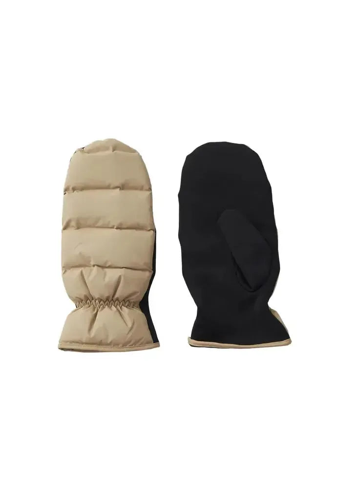 Rains Lohja Puffer Mittens M/L Beige-Votter-BagBrokers