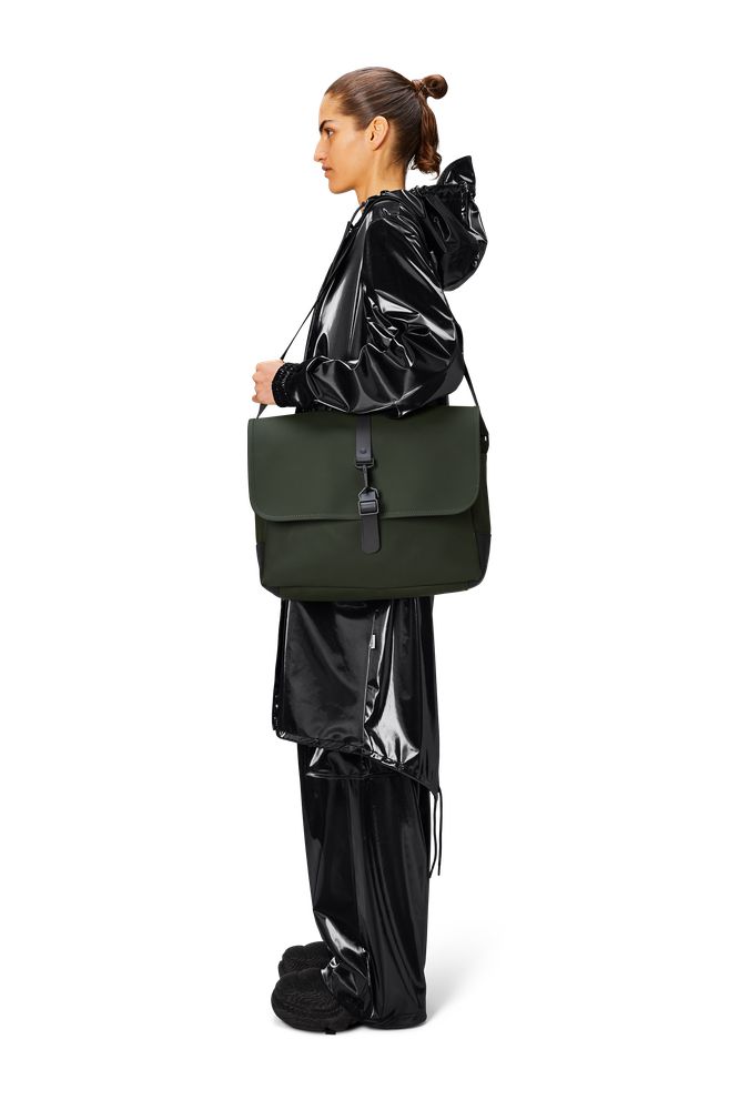 Rains Messenger Bag W3 Green-Bagger-BagBrokers