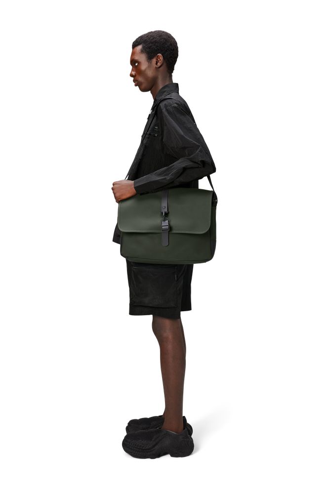 Rains Messenger Bag W3 Green-Bagger-BagBrokers