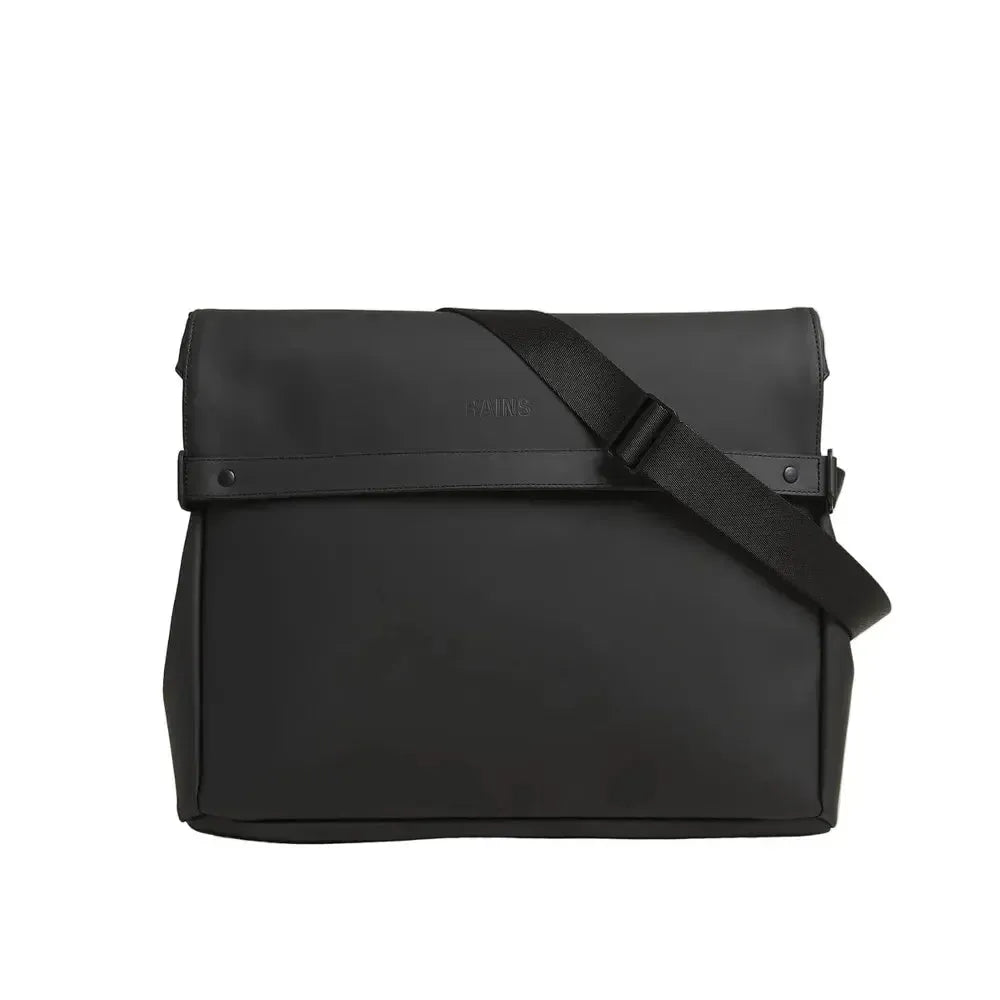 Rains OTG Messenger Bag Black-PC-veske-BagBrokers