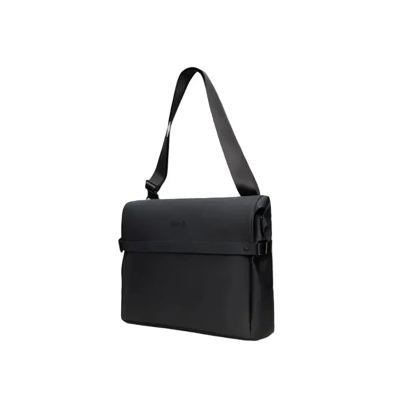 Rains OTG Messenger Bag Black-PC-veske-BagBrokers