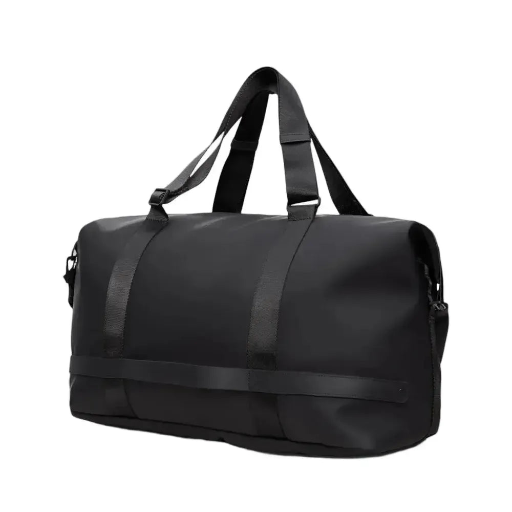 Rains OTG Weekend Bag Black-Bagger-BagBrokers