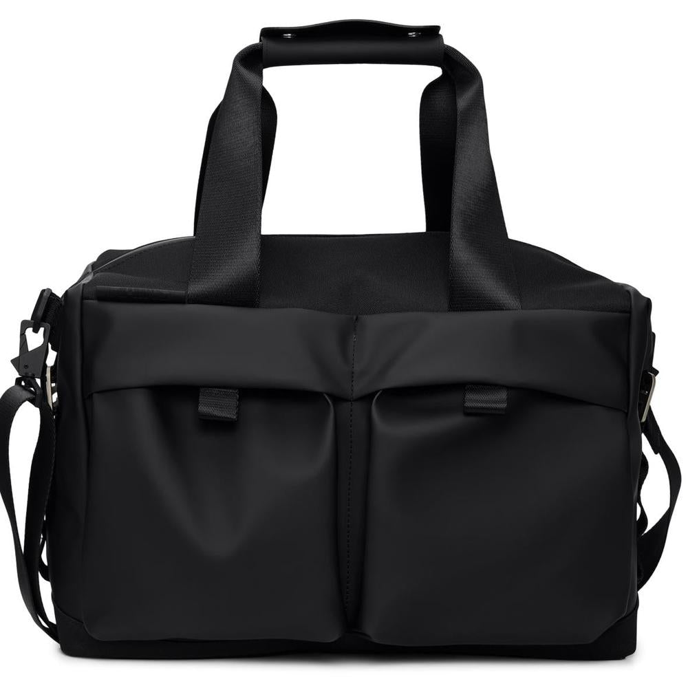 Rains Otaru Weekend Bag Small W3 Black-Bagger-BagBrokers