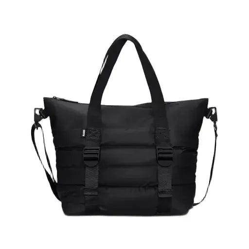 Rains Puffer Mix Tote Bag Mini Svart-Veske-BagBrokers