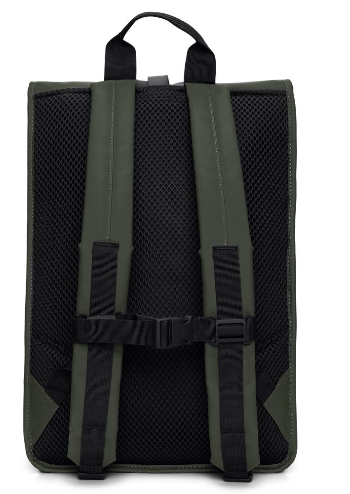 Rains ROLLTOP RUCKSACK Large W3 Green-Ryggsekker-BagBrokers