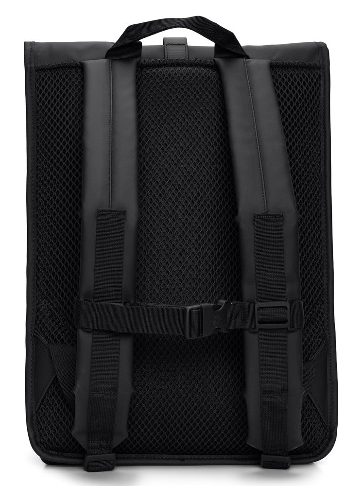 Rains ROLLTOP RUCKSACK W3 Black-Ryggsekker-BagBrokers