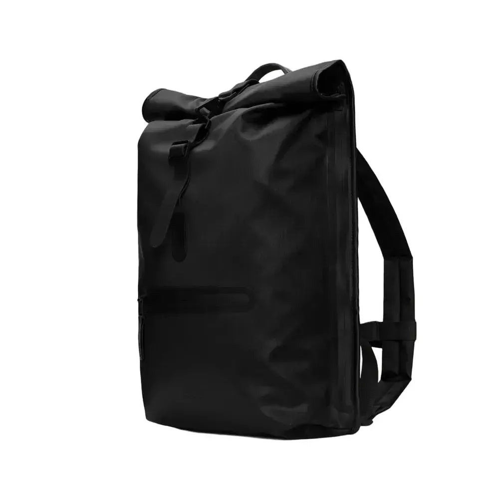 Rains ROLLTOP RUCKSACK W3 Black Grain-Ryggsekker-BagBrokers