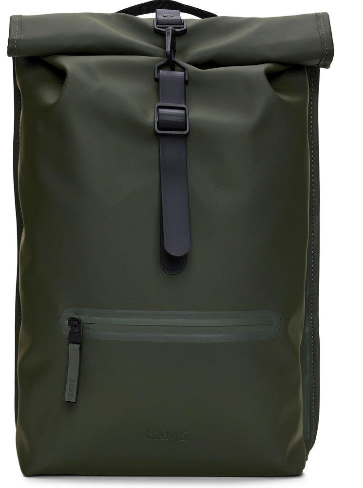Rains ROLLTOP RUCKSACK W3 Green-Ryggsekker-BagBrokers