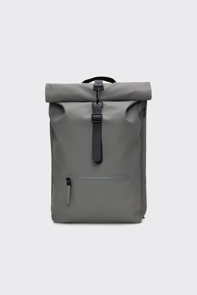 Rains ROLLTOP RUCKSACK W3 Grey-Ryggsekker-BagBrokers