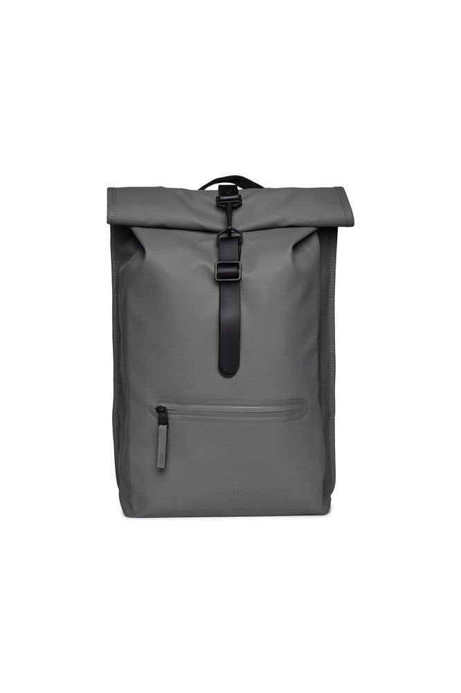 Rains ROLLTOP RUCKSACK W3 Grey-Ryggsekker-BagBrokers