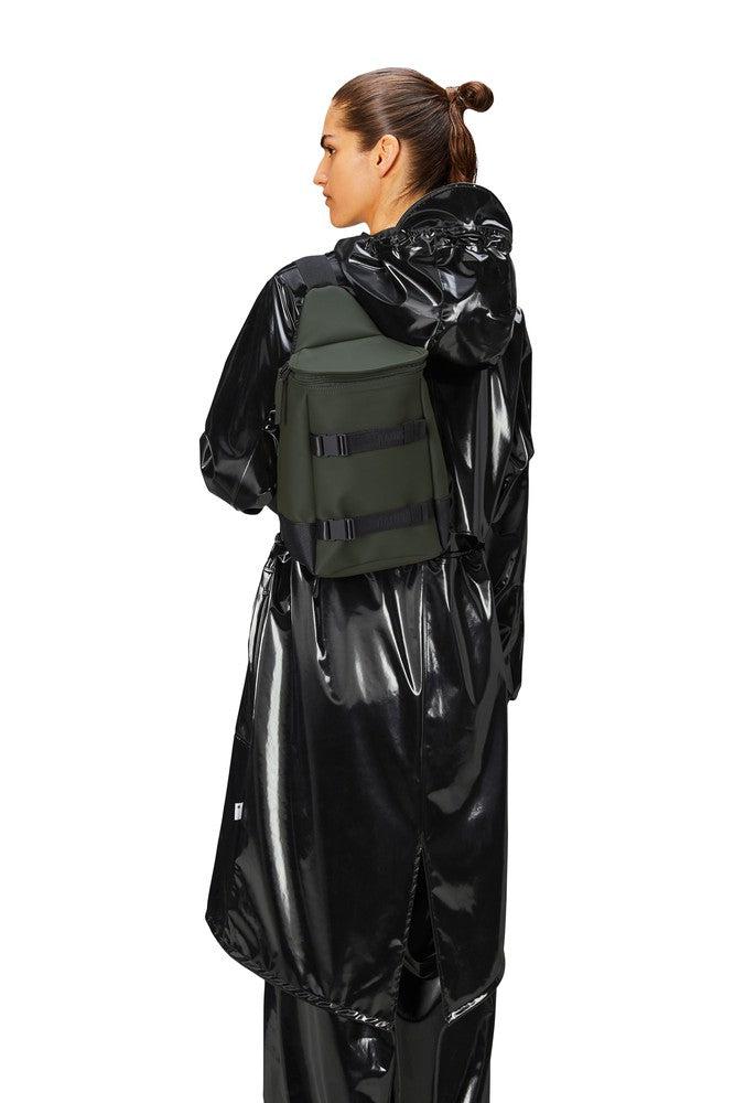 Rains TRAIL Sling bag W3 Green-Ryggsekker-BagBrokers