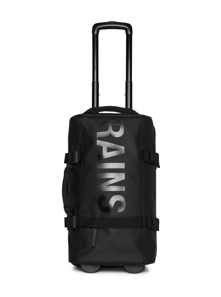 Rains Travel Bag Small Trolley, 40 liter Svart-Bagger-BagBrokers