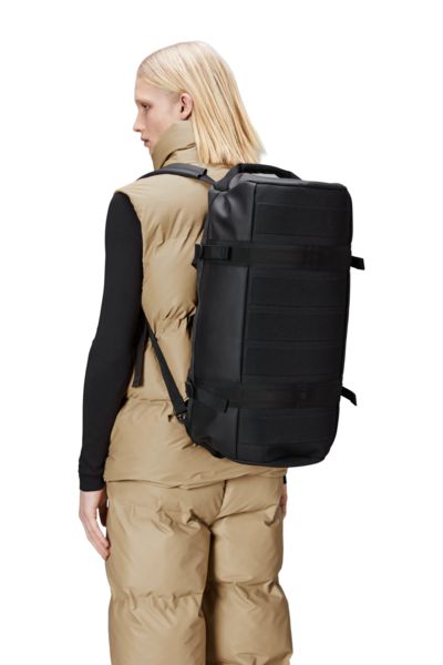 Rains Texel Duffel Bag Small W3 34 liter Black-Bagger-BagBrokers