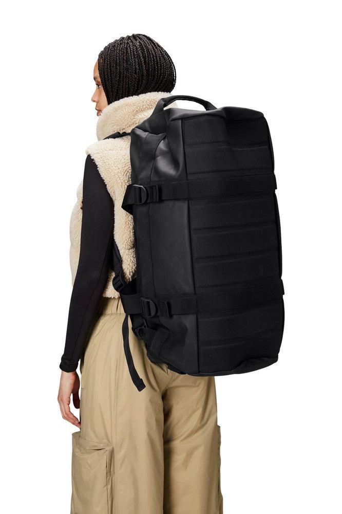 Rains Texel Duffel Bag W3 56 liter Black-Bagger-BagBrokers