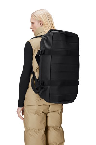 Rains Texel Duffel Bag W3 56 liter Black-Bagger-BagBrokers