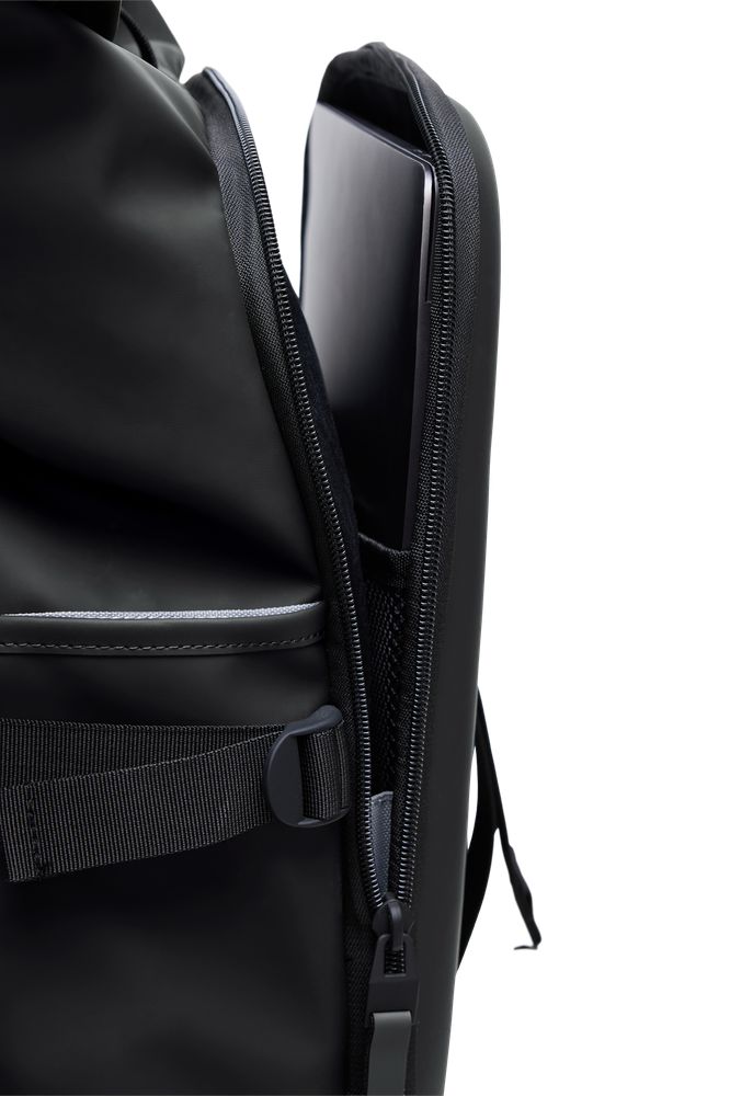Rains Texel Moulded Backpack W3 Black Grain-sekk-BagBrokers