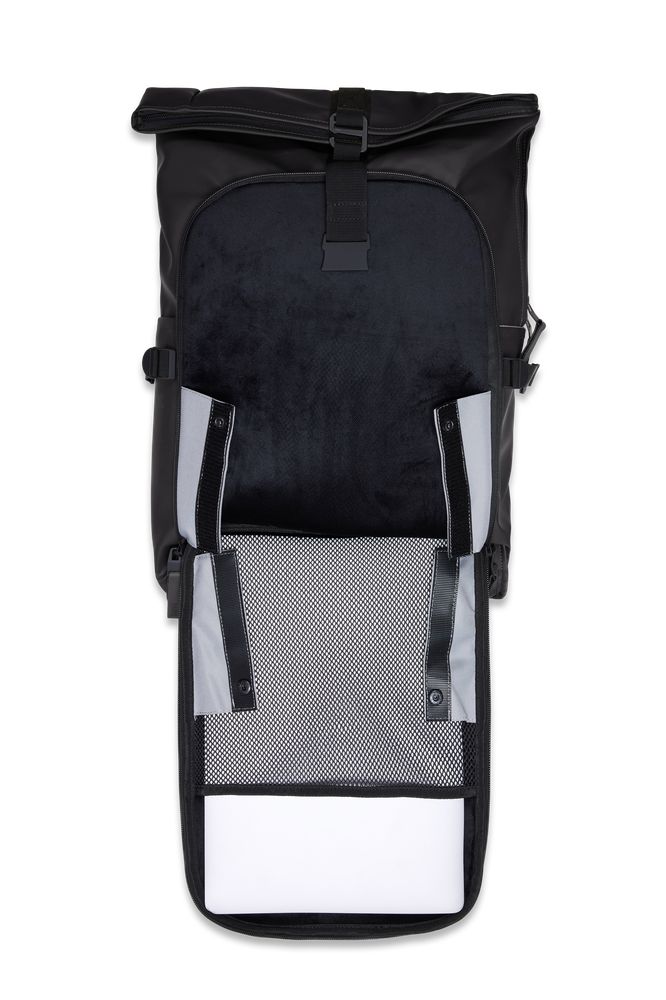 Rains Texel Moulded Backpack W3 Black Grain-sekk-BagBrokers