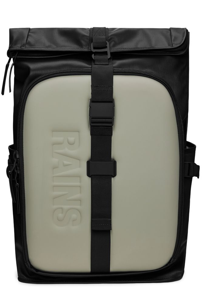 Rains Texel Moulded Backpack W3 Black Grain-sekk-BagBrokers