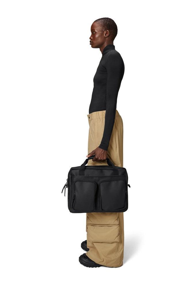 Rains Texel Tech Bag W3 Black-Bagger-BagBrokers