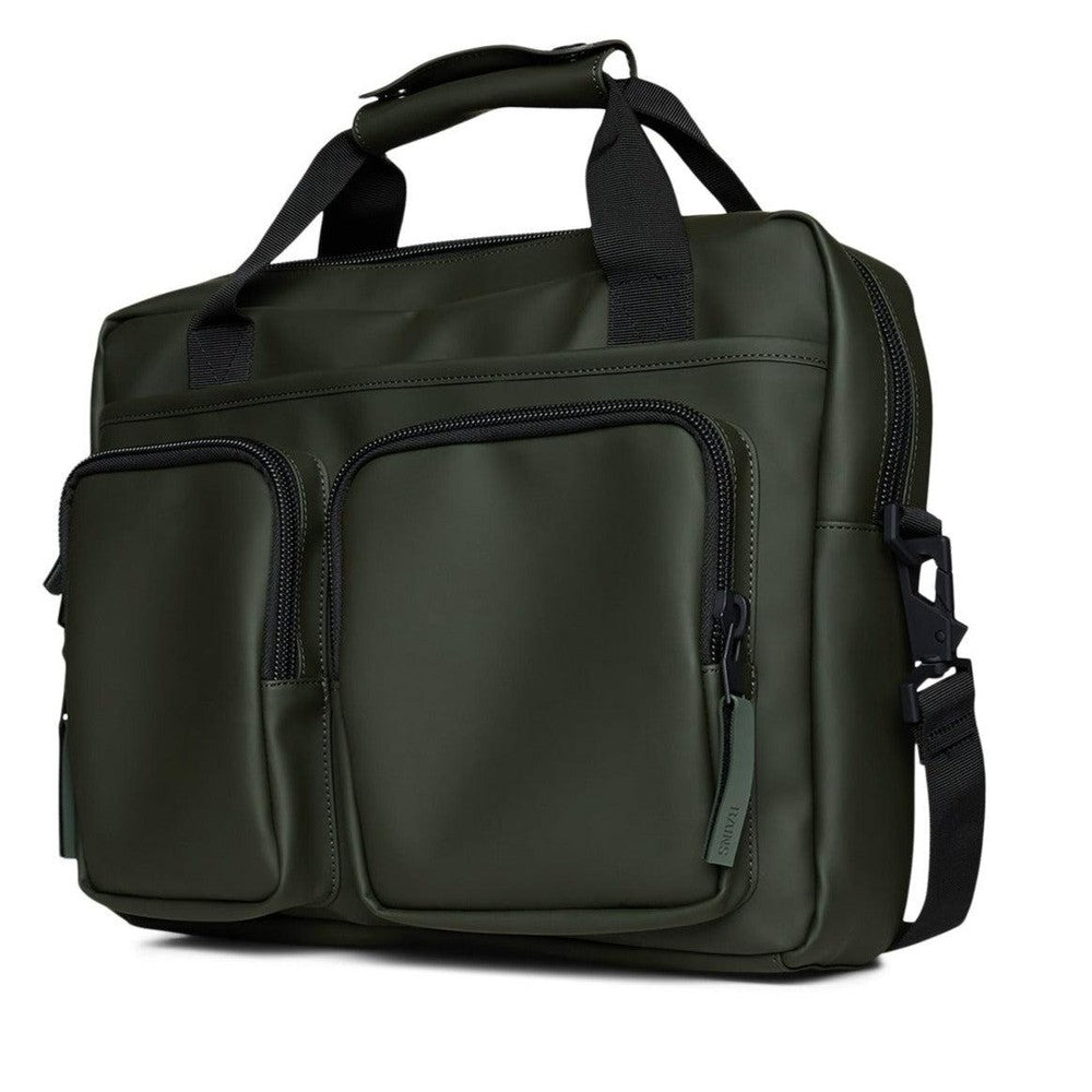Rains Texel Tech Bag W3 Green-Bagger-BagBrokers