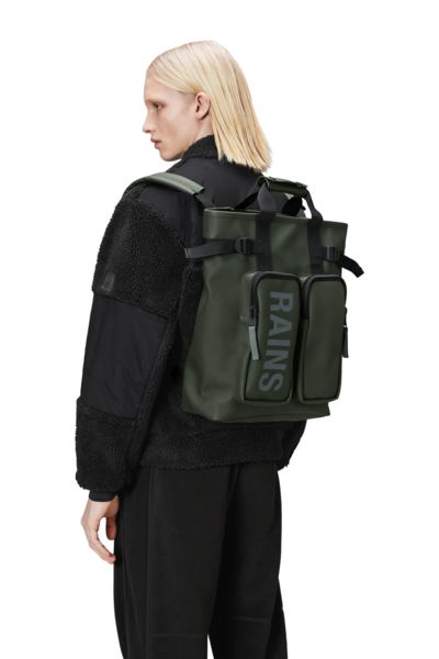 Rains Texel Tote Backpack W3 Green-Bagger-BagBrokers