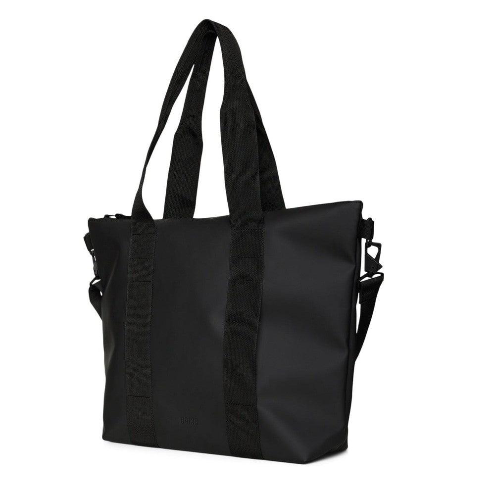 Rains Tote Bag MINI W3 Black-Bagger-BagBrokers