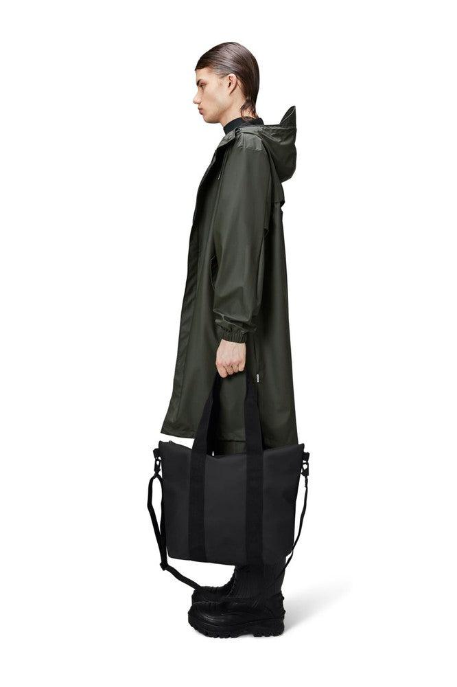 Rains Tote Bag MINI W3 Black-Bagger-BagBrokers