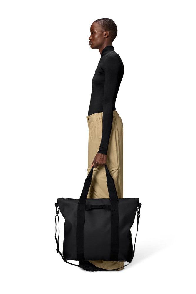 Rains Tote Bag W3 Black-Bagger-BagBrokers