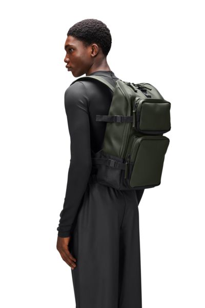 Rains Trail Cargo Backpack W3 Green-Ryggsekker-BagBrokers
