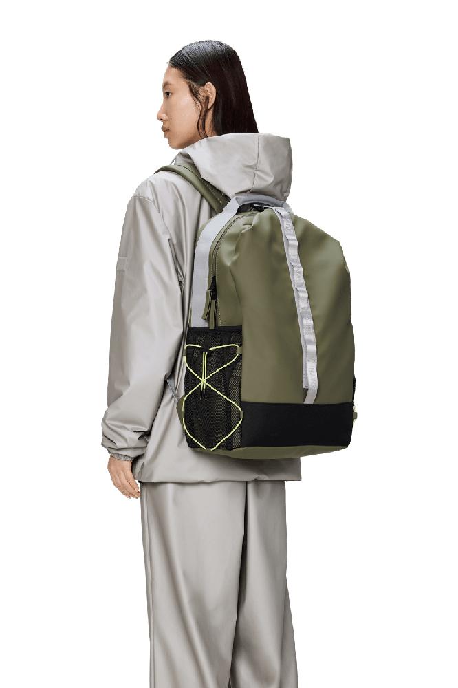 Rains Trail Clip Front Backpack W3 Marsh-sekk-BagBrokers