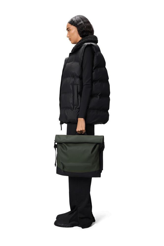 Rains Trail Rolltop Messenger Bag W3 Green Sykkelveske-Bagger-BagBrokers
