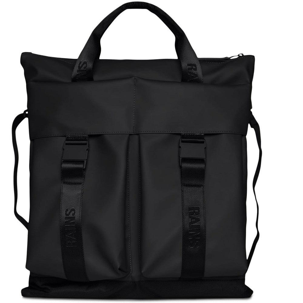 Rains Trail Tote Bag W3 Black-Bagger-BagBrokers