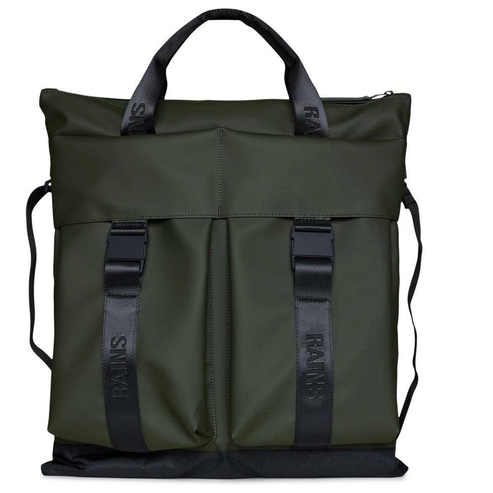 Rains Trail Tote Bag W3 Green-Bagger-BagBrokers