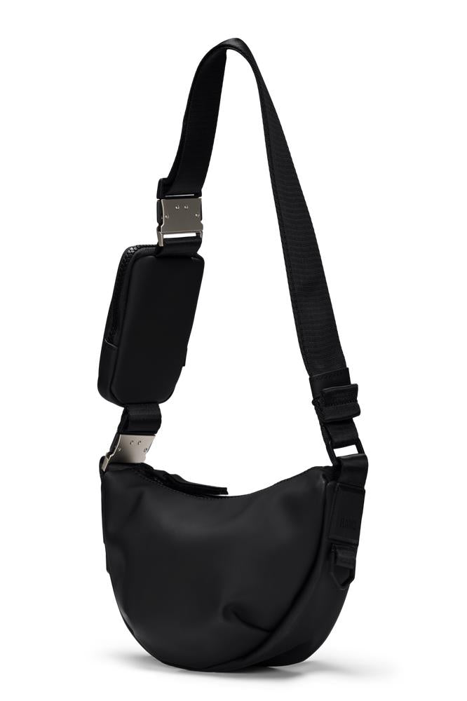 Rains Valera Shoulder Bag Mini W3 Black-Bagger-BagBrokers