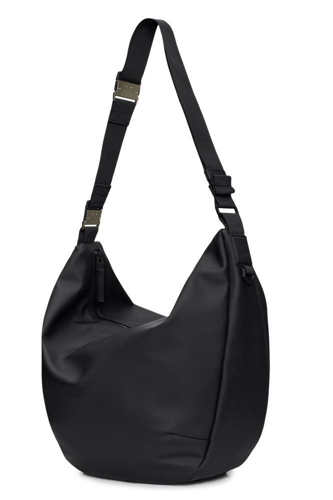 Rains valera Shoulder Bag Large W3 Black-Bagger-BagBrokers