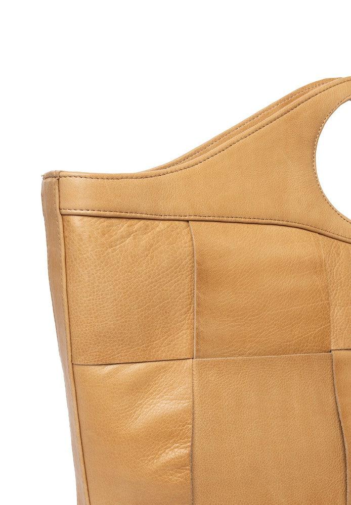 Re:Designed by Dixie Donna Big stor veske i skinn Desert Sand-Damevesker-BagBrokers