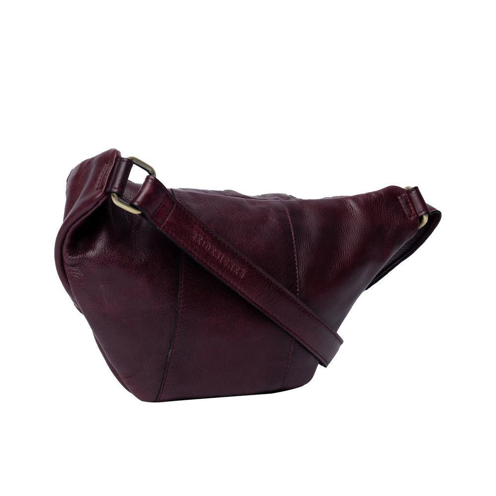 Re:Designed by Dixie Faust Urban bumbag i skinn Dark Cherry-Damevesker-BagBrokers