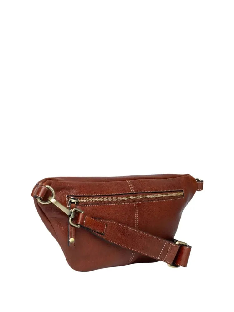 Re:Designed by Dixie Jeane Bumbag i skinn Cognac-Damevesker-BagBrokers