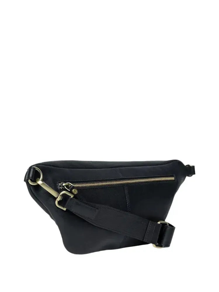 Re:Designed by Dixie Jeane Bumbag i skinn Svart-Damevesker-BagBrokers